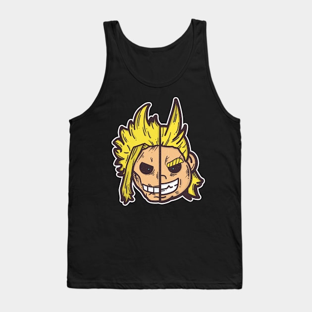 ChunkieCheeks - All Might Tank Top by Chunkie Cheeks